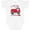 AA-White, variant on Inktastic Set My Heart on Fire Valentine Fire Truck with Hearts Boys or Girls Baby Bodysuit