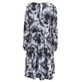 thumbnail image 2 of Blush By Us Angels Big Girls 7-16 Long Sleeve Tie Dye Tiered Knit Dress - Size 10, Black, 2 of 2