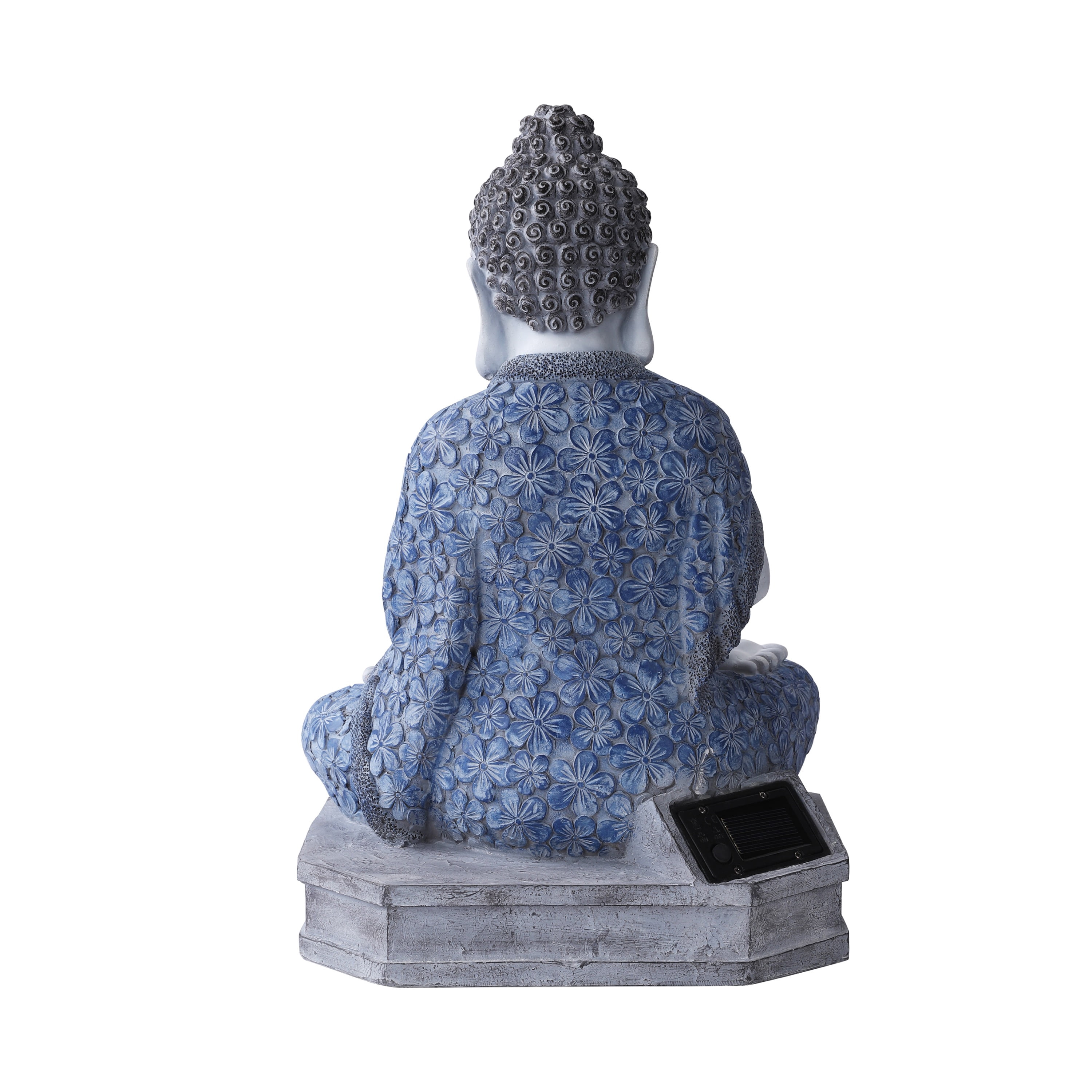 TECHKO 15" Buddha Garden Statue