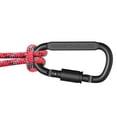 thumbnail image 2 of Camping Mountaineering Buckle D Shape Mini Carabiner Buckle Hook Multifunctional Hanging Hook Buckle Fishing Climbing Acessories（Black 2pcs ）, 2 of 6