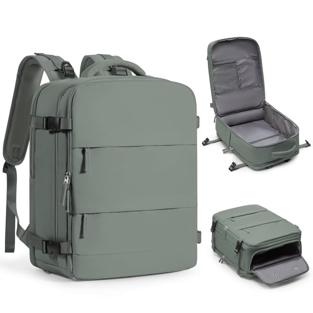 Mochila de viaje Coofay Large para mujer aprobada por la aerolínea