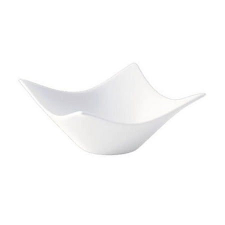 

Oneida L6050000763 3 oz Zen Bright White Square Porcelain Bowl Ivory
