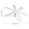 thumbnail image 2 of CTIRCHIU Cooling Outdoor Ceiling Fan ABS Adjustable For Camping 1 Set, 2 of 8