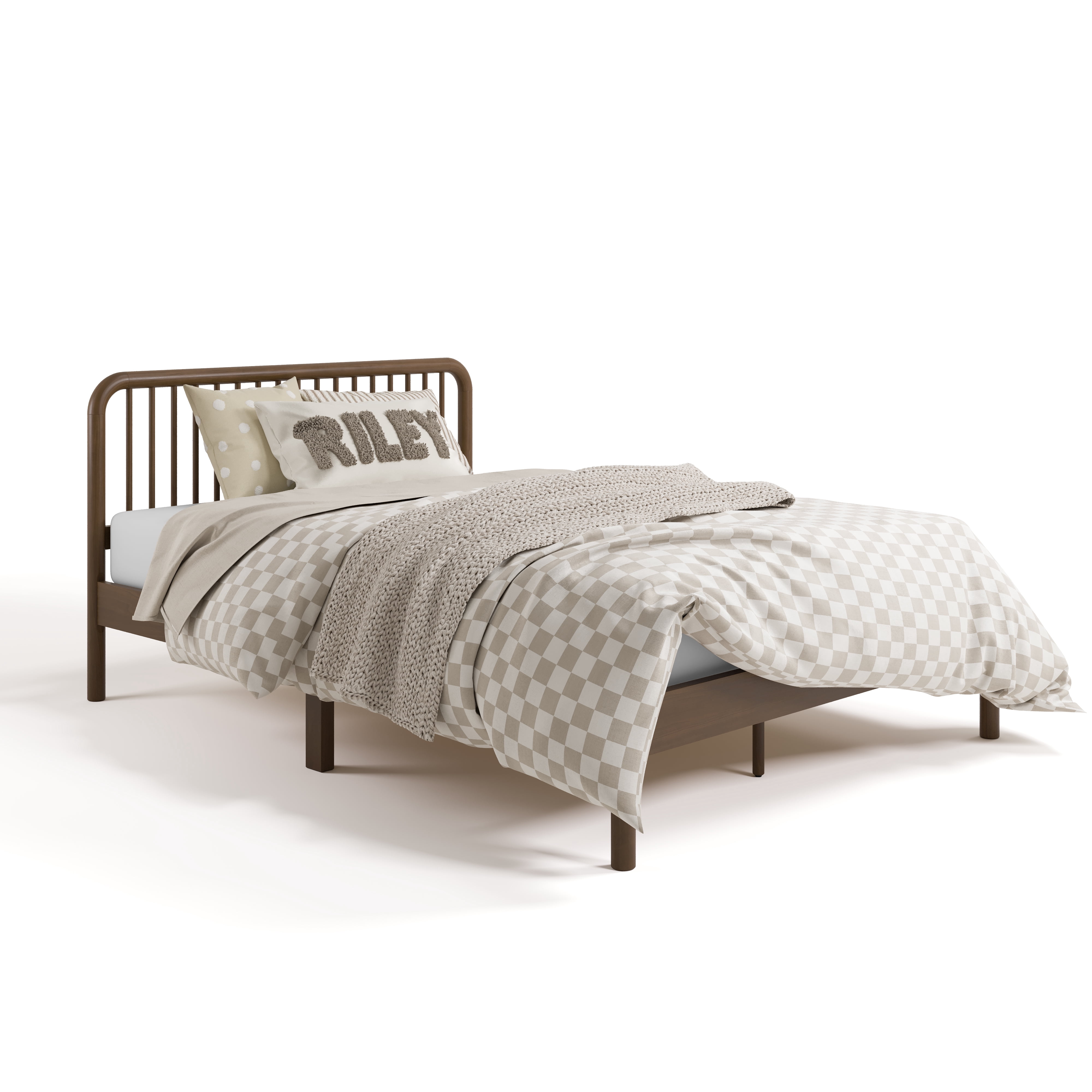 Storkcraft Porto Full Bed, Hazelnut