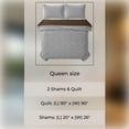 thumbnail image 7 of Lavish Home 3-Piece Full/Queen-Size Faux Mink Fur Sham and Comforter Set for Adult, 7 of 7