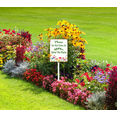 thumbnail image 5 of Eveokoki (8X12) IN Please Do Not Trim Or Spray The Plants Yard Sign With Metal Stake Lawn Sign Stand Outside Garden Farm Tin Signs Wildflowers Butterfly Outdoor Fence Retro Decorations, 5 of 6
