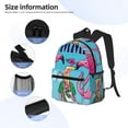 thumbnail image 4 of Fotbe Beach Flamingo Trio Lightweight Casual Laptop Backpack for Men and Women, Daily use Waterproof backpack, Backpack for College, 4 of 7