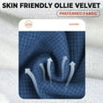 thumbnail image 2 of Balaclava Full Face Ski Masks Windproof Thermal Thicker Fleece Lining Mask for Men and Women Windproof Covering Blue, 2 of 7