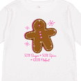 thumbnail image 4 of Inktastic Sugar & Spice Gingerbread Girls Long Sleeve Toddler T-Shirt, 4 of 5