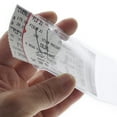 thumbnail image 3 of Bulk 25 Pack - Ticket Stub Holder Display Sleeves with VIP Lanyards - 2 ⅛ X 5 ⅝ Inch TICKETMASTER Compatible - Clear Flexible Vinyl Plastic Holder Pouch for Concerts & Sports by Specialist ID, 3 of 7
