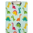 thumbnail image 1 of FMSHPON Funny Dinos Pattern Clipboard Hardboard Wood Nursing Clip Board and Pull for Standard A4 Letter 13x9 inches, 1 of 6