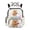 Capybara Guitar Print, variant on Chririnla Cute Pineapple Coconut Pattern Travel Bags with traspirante, Compartment Adjustable Padded Straps 17 Inch Kids Backpack for School Elementary