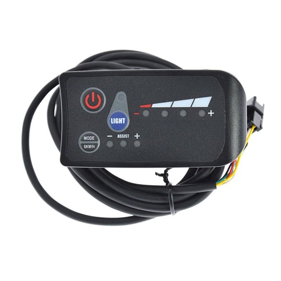 Pantalla LED para Bicicleta Eléctrica Yuarrent Control de Velocidad 36V Tipo C
