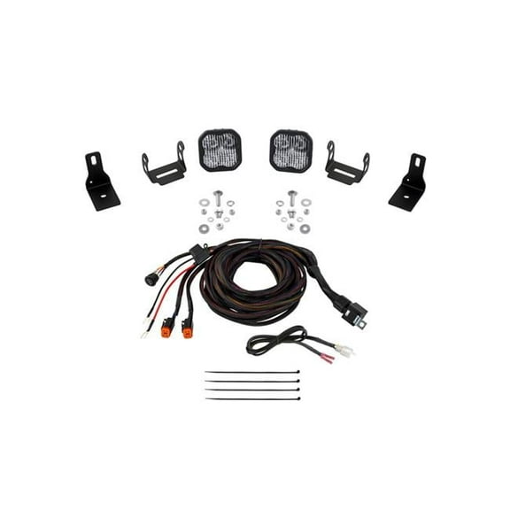 Diode Dynamics 2022  Ford Maverick SS3 Sport Stage Series Ditch Light Kit White Combo