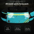 thumbnail image 5 of Fanny Packs for Women Men, Waterproof Running Belt Bag with Adjustable Strap, Reflective Strip Waist Bag for Hiking Cycling Walking Traveling, 5 of 8