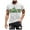 White, variant on PMUYBHF Mens Black Dress Shirt Loose Fit Men's Fashion St Patrick Theme Printed T Shirt Casual Comfortable Top Turtle Neck Shirt Men Big and Tall Western Shirts for Men Short Sleeve