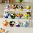 thumbnail image 5 of HZLKADAQ 12in1 Dessert Animal Series Cute Pet Fox Panda Beagle Micro-Particle Building Blocks Toy Suitable for Children Over 8 Years Old, Perfect for Holiday and Birthday Gifts, 5 of 7