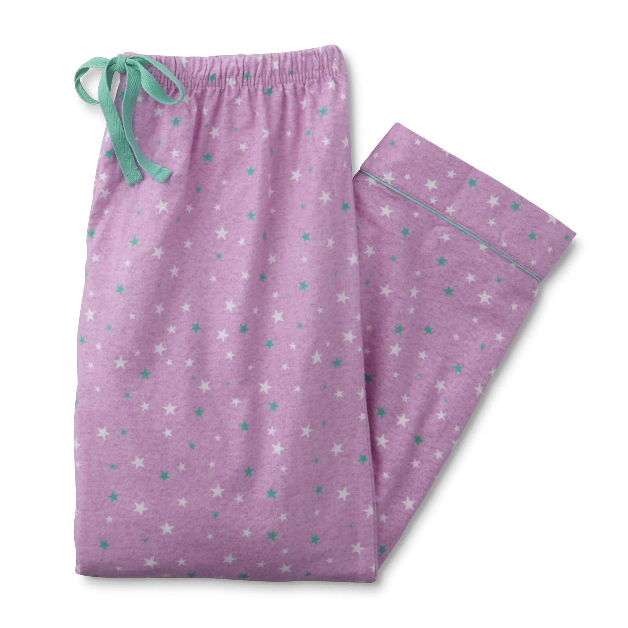 Flannel 2-Piece Joe Boxer Pajama Set Girly Pink 