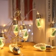 thumbnail image 4 of Dinheiro Luces navideñas para decoración de Interiores y Dormitorios, Bombillas de Globo, Cadena de Luces con árbol, Nieve y Adornos Lindos, 4 of 6
