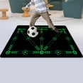 thumbnail image 4 of Football Foot Training Floor Mat Household Mud Sports Control Carpet Indoor Soundproof Football Mat, 4 of 5