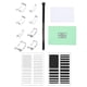 thumbnail image 2 of 8 Pcs Ring-Size Adjuster for Loose Rings Transparent Invisible Ring Adapter Kit with Silverware Pol, 2 of 5