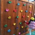 thumbnail image 3 of Rock Wall Stone Climbing Stone 20Pcs Multi Colour Textured Climbing Rocks Wall Stones Kids Assorted Kit, 3 of 8
