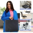 thumbnail image 7 of Three Tree Gel Seat Cushion, Double Thick Breathable Honeycomb Chair Pad with Non-Slip Cover for Office Chair and Car, 7 of 7