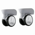 thumbnail image 4 of 2 Pcs Baggage Wheels Directional Casters Trolley Wheels Silent Smooth Operation for Most Trolley Cases, 4 of 9