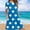 Blue, variant on mtvxesu Plus Size Dresses, Women's Summer Casual Short Sleeve T Shirt Dress Tiered Mini Dresses With Pockets Wedding Guest Dresses