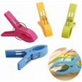 thumbnail image 4 of 16 Pcs Large Clothes Pegs Towel Clips Beach Towel Clips Hand Towel Clips Windproof Clips On Beach And Sun Loungers, 4 of 5