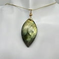 thumbnail image 4 of Labradorite 14K Gold Filled Drop Pendant | 2 1/4" Long | Golden |, 4 of 11