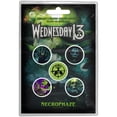 thumbnail image 2 of Wednesday 13 Necrophaze Badge (Pack Of 5), 2 of 2