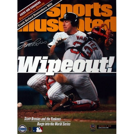 Scott Brosius Autographed Sports Illustrated Cover 16" x 20" Photograph