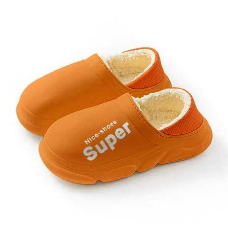 

CoCopeanut Winter Women s Slippers For Home Unisex Platform Warm Shoes Women Eva Waterproof Bath Slippers Outdoor Men s Shoes Indoor Slides