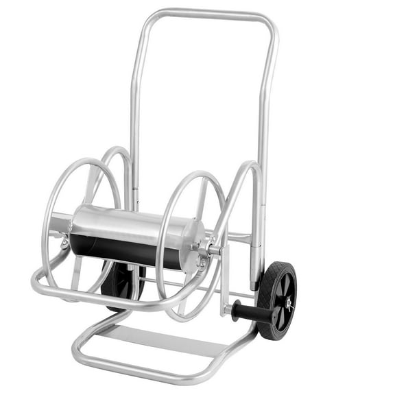 Hose Reel Cart 200ft Heavy Duty Garden Water Hose Yard Planting w/ Wheels