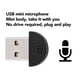 thumbnail image 3 of Mini micrófono USB ANGGREK sonido claro omnidireccional 360 grados, 3 of 8