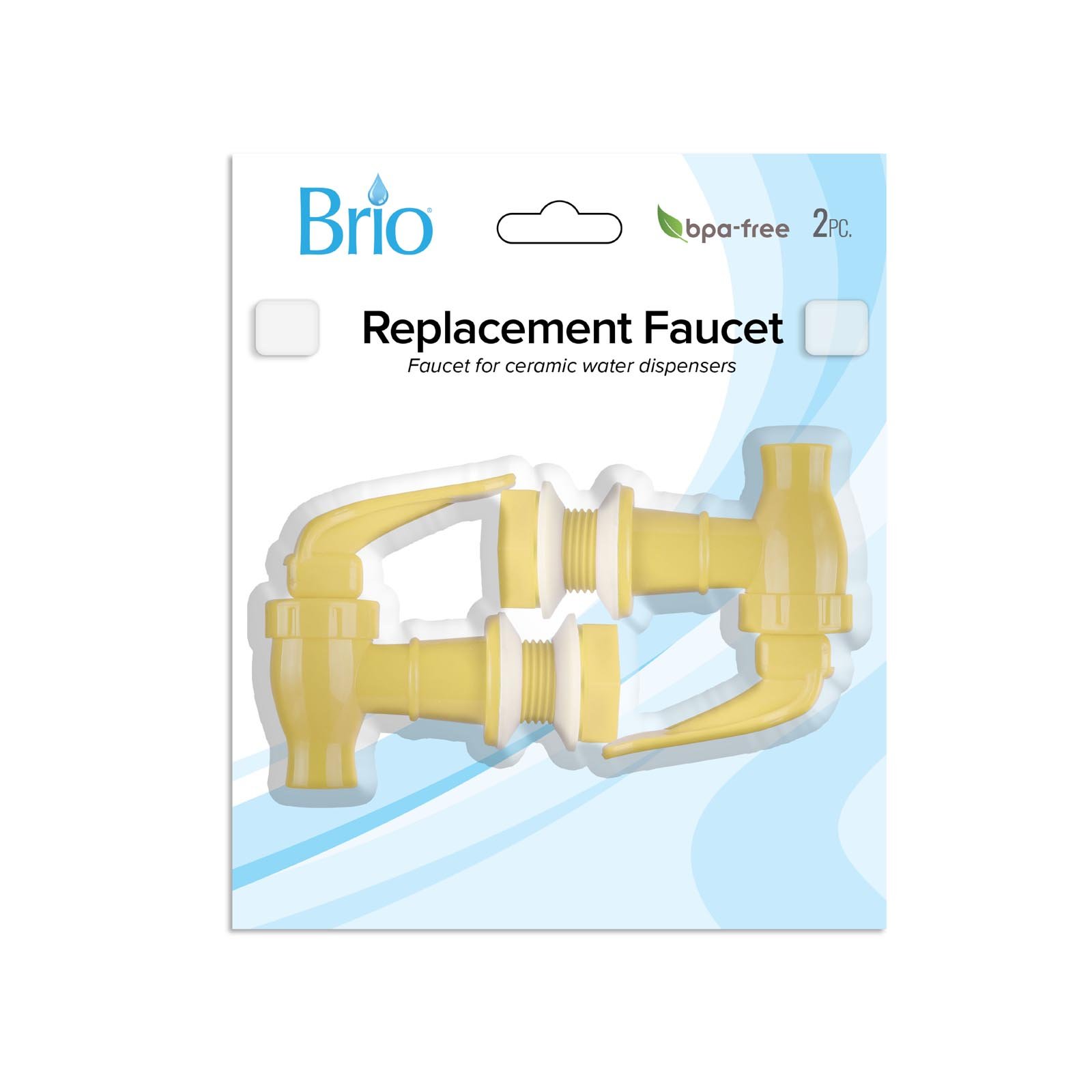 Brio Water Dispenser Replacement Valve 2 Pack, Cooler Faucet Spigot for