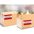 thumbnail image 2 of Perishable Warning Shipping Labels 2x3inch 250Pcs Red Handle with Care Stickers Shipping Packing Labels, 2 of 6
