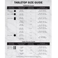 thumbnail image 4 of Contemporary Home Living Slipped Quatrefoil Round Cotton Tablecloth - 72" - Stone Gray and White, 4 of 4