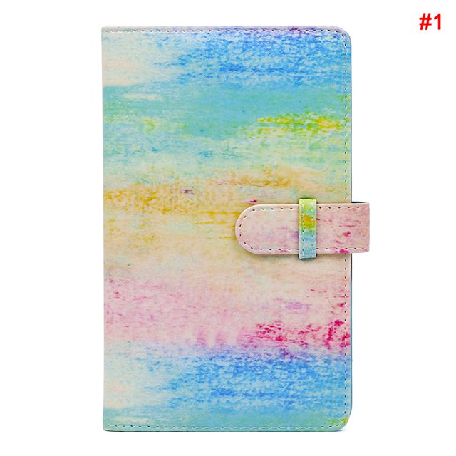 CAROOTU Universal Album Large Capacity Business Card Holder Picture Case 3-inch 96-Photo PU for Bank Card