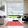 thumbnail image 7 of Ahgly Company Machine Washable Indoor Round Transitional Red Area Rugs, 3' Round, 7 of 7