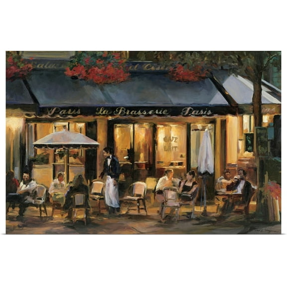 Great BIG Canvas | Rolled Marilyn Hageman Poster Print entitled La Brasserie