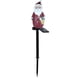 thumbnail image 2 of Fiudx Liquidación de ofertas flash Nuevo Lámpara Solar de resina de Papá Noel para patio, lámpara para jardín, 2 of 6