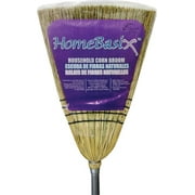HOMEBASIX 105 Household Broom With Hang Up Cap, Natural Fiber by Homebasix