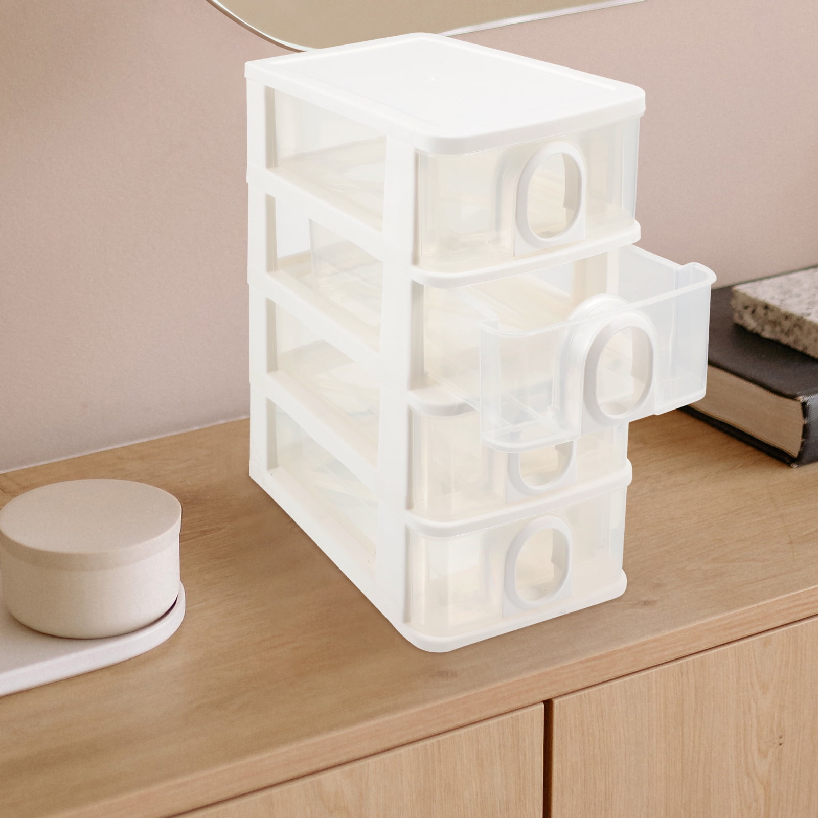 WRISTBIQUE Desk Organizers And Accessories Storage Organizer Plastic 1Pcs With Large Capacity