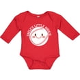 thumbnail image 3 of Inktastic Uncle's Little Rookie- baseball Boys or Girls Long Sleeve Baby Bodysuit, 3 of 5