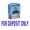 Blue Ink, variant on FOR DEPOSIT ONLY Self Inking Rubber Stamp Custom Shiny Office Stationary Stamp