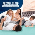 thumbnail image 2 of Utopia Bedding Waterproof Mattress Protector King Size, Premium 200 GSM Terry Mattress Cover, Soft & Breathable Bed Cover, Fitted Sheet Style with Stretchable Deep Pockets 17" (Spa Blue), 2 of 8