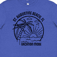 thumbnail image 4 of Inktastic Summer Vacation Mode St. Augustine Beach Florida Youth T-Shirt, 4 of 5