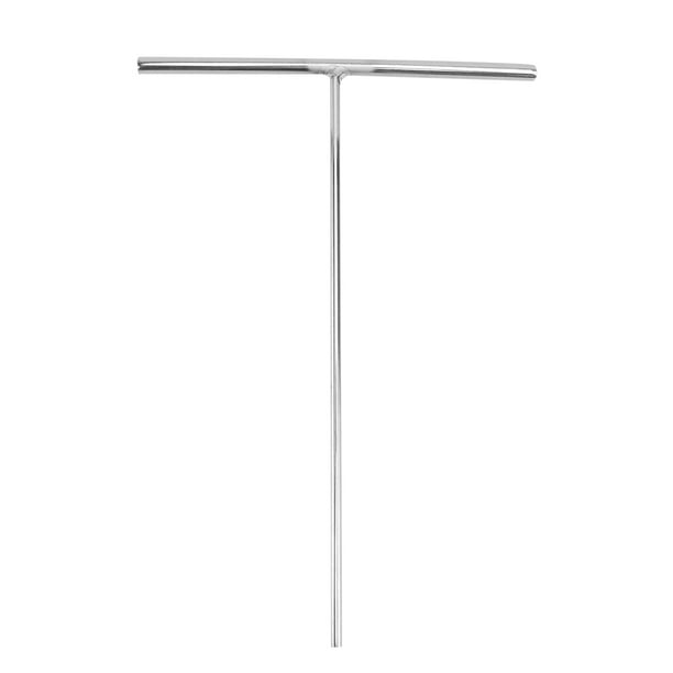 EeaseMX Esparcidor de crepe francés de acero inoxidable Panqueque como herramientas de extensión de masa para cocina de panadería - Tamaño L (plateado)